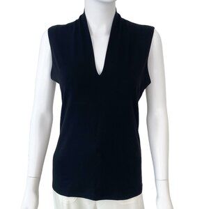 Kenneth Cole Black Sleeveless Tank Top size L
